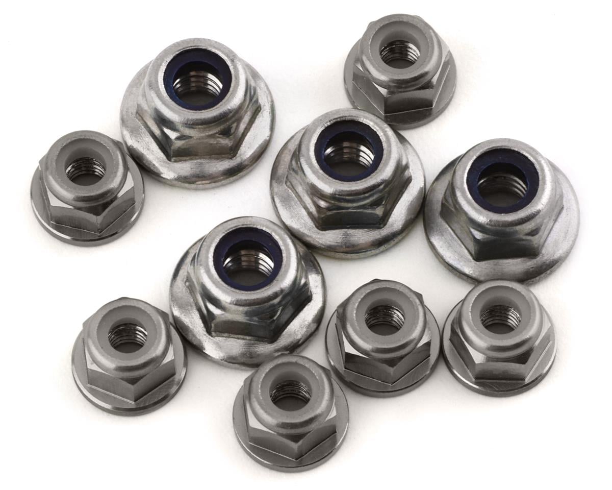 175RC Pro2 Sc10 Nut Kit (Grey) (10)