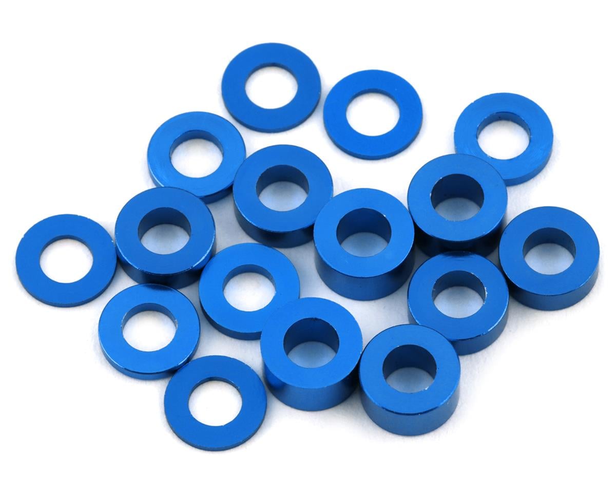 175RC Pro2 Sc10 Ball Stud Spacer Kit (Blue) (16)