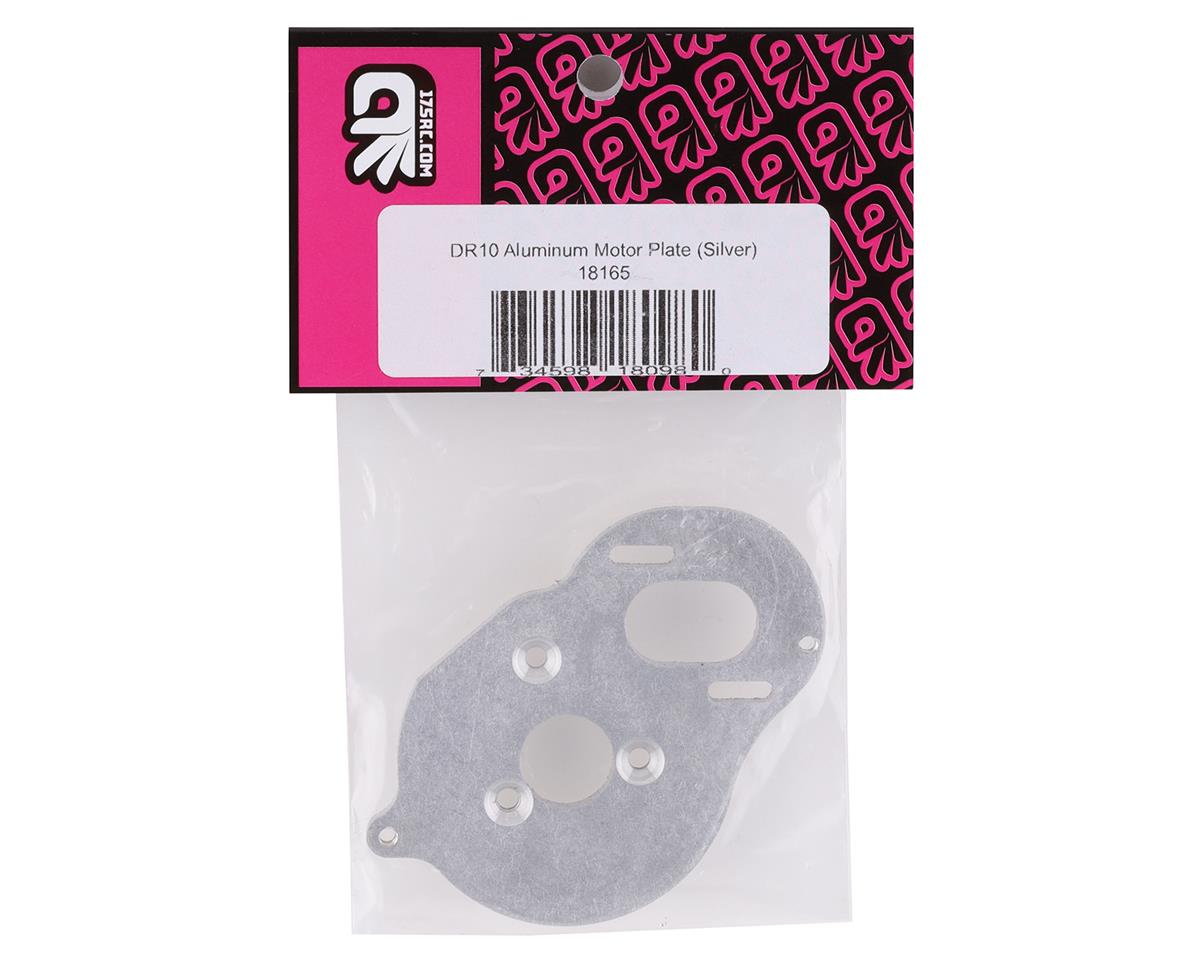 175RC Associated DR10 Aluminum Motor Plate (Silver)