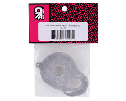 175RC RB10 Aluminum Motor Plate (Silver)