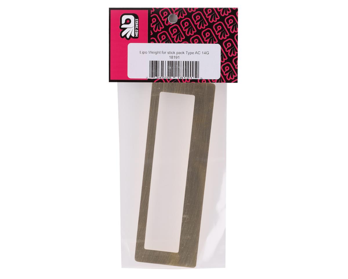 175RC Type AC Stick Pack Lipo Weight (14g)