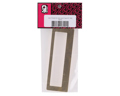 175RC Type AC Stick Pack Lipo Weight (14g)