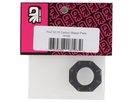 175RC Associated Pro2 SC10 Carbon Slipper Pads (2)