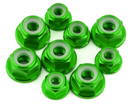 175RC Associated RB10 Aluminum Nut Kit (Green) (9)