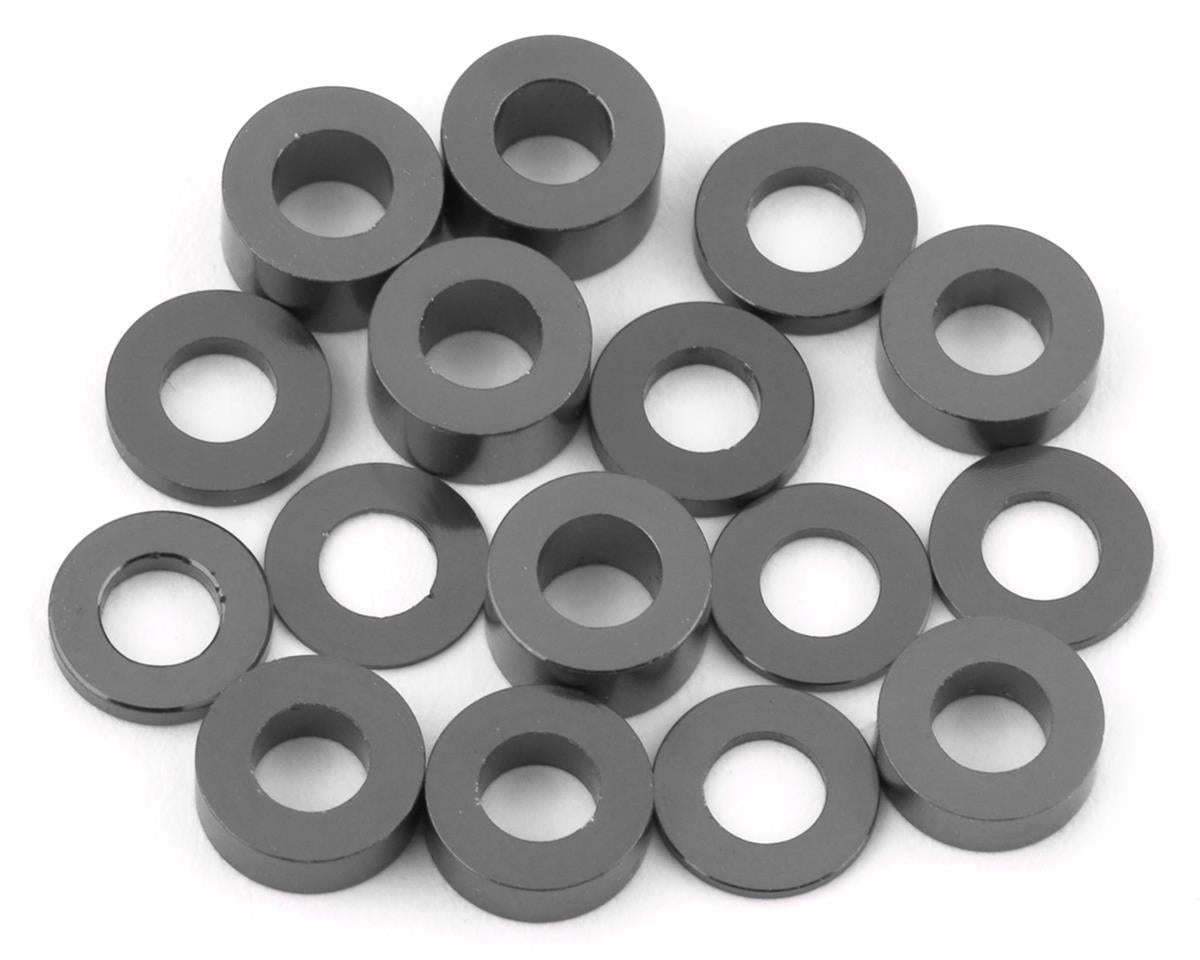 175RC Associated RB10 Ball Stud Spacer Kit (Grey) (16)