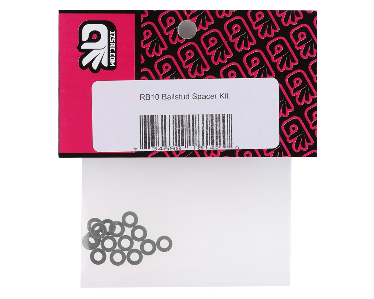 175RC Associated RB10 Ball Stud Spacer Kit (Grey) (16)