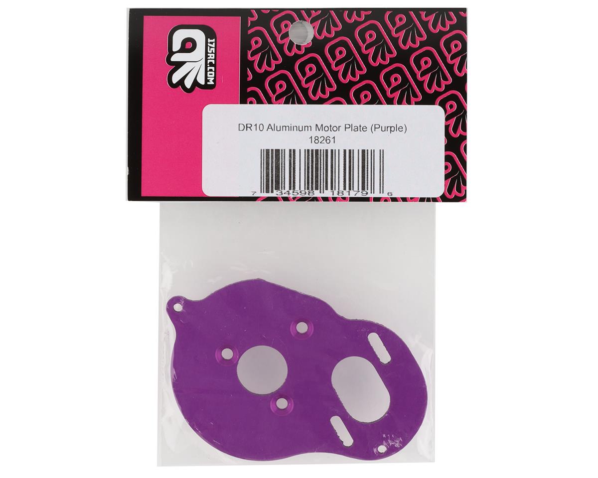 175RC Associated DR10 Aluminum Motor Plate (Purple)