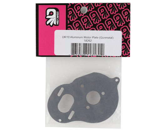175RC Associated DR10 Aluminum Motor Plate (Gunmetal)