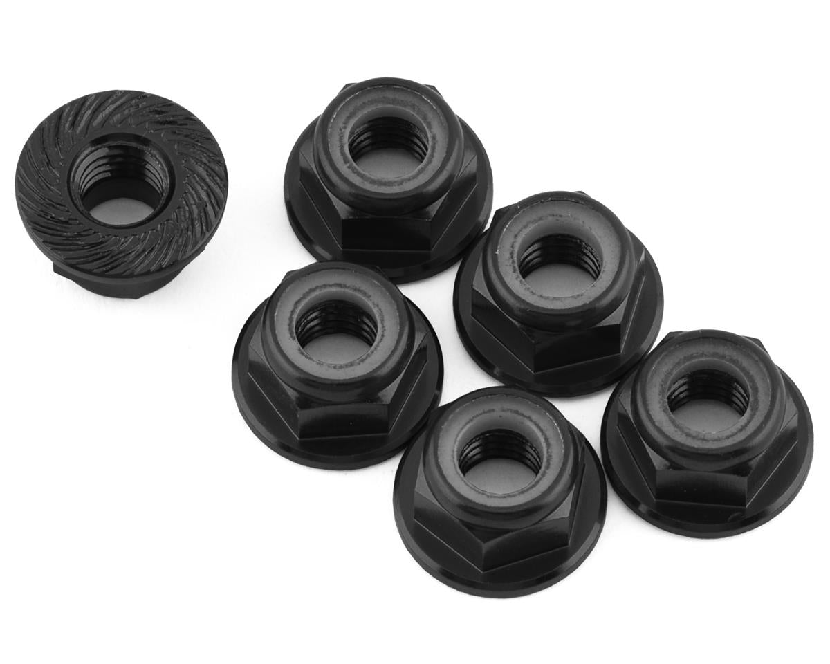 175RC 5mm Wheel Nuts for Traxxas Maxx (Black) (6)