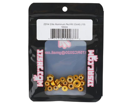 175RC Losi 22X-4 Elite Aluminum Nut Kit (Gold) (19)