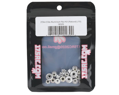 175RC Losi 22X-4 Elite Aluminum Nut Kit (Silver) (19)