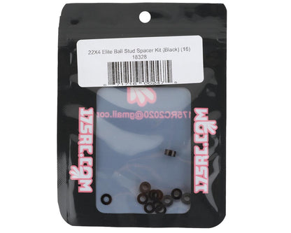175RC Losi 22X-4 Ball Stud Spacer Kit (Black) (16)