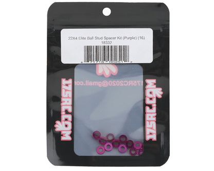 175RC Losi 22X-4 Ball Stud Spacer Kit (Purple) (16)