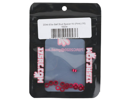 175RC Losi 22X-4 Ball Stud Spacer Kit (Pink) (16)