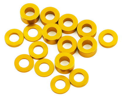 175RC Associated B6.4/B6.4D Ball Stud Spacer Kit (Gold) (16)