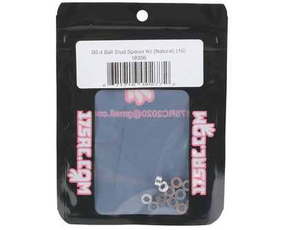 175RC Associated B6.4/B6.4D Ball Stud Spacer Kit (Natural) (16)