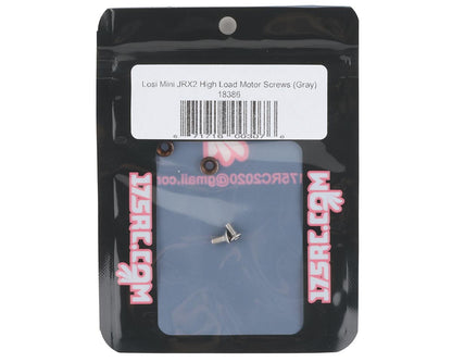175RC Losi Mini JRX2 High Load Motor Screws (Grey) (2)