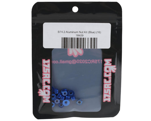 175RC B74.2 Aluminum Nut Kit (Blue) (16)