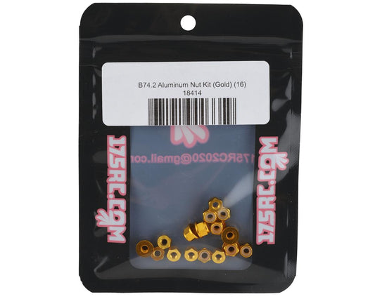 175RC B74.2 Aluminum Nut Kit (Gold) (16)