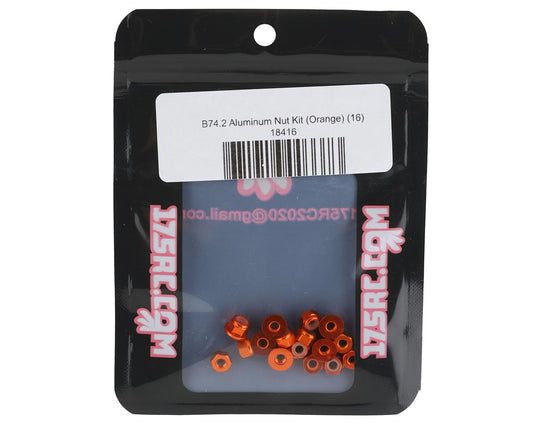 175RC B74.2 Aluminum Nut Kit (Orange) (16)