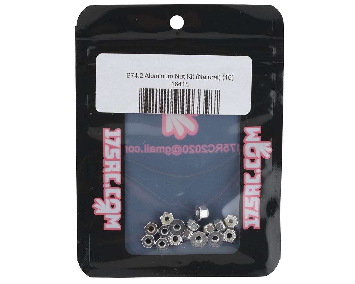 175RC B74.2 Aluminum Nut Kit (Natural) (16)
