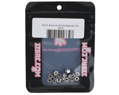 175RC B74.2 Aluminum Nut Kit (Natural) (16)