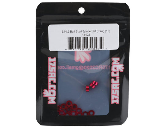 175RC B74.2 Ball Stud Spacer Kit (Pink) (16)