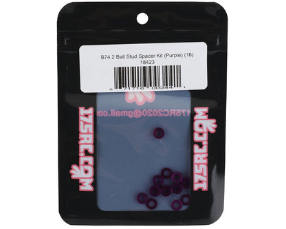 175RC B74.2 Ball Stud Spacer Kit (Purple) (16)