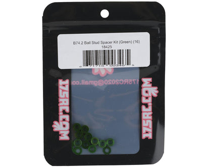 175RC B74.2 Ball Stud Spacer Kit (Green) (16)