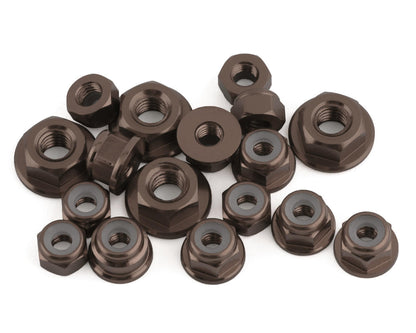 175RC T6.4 Aluminum Nut Kit (Grey) (17)