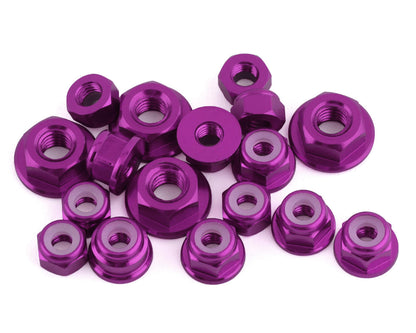 175RC T6.4 Aluminum Nut Kit (Purple) (17)