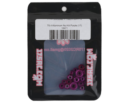 175RC T6.4 Aluminum Nut Kit (Purple) (17)