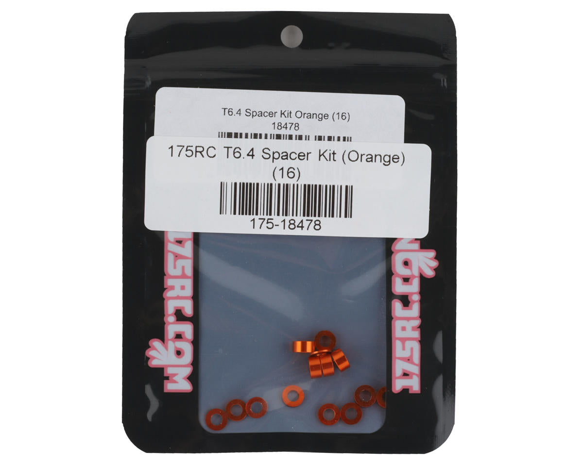 175RC T6.4 Spacer Kit (Orange) (16)