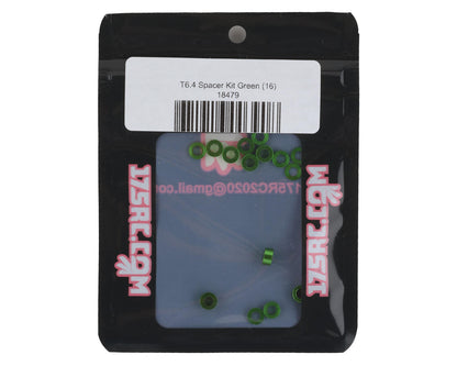 175RC T6.4 Spacer Kit (Green) (16)