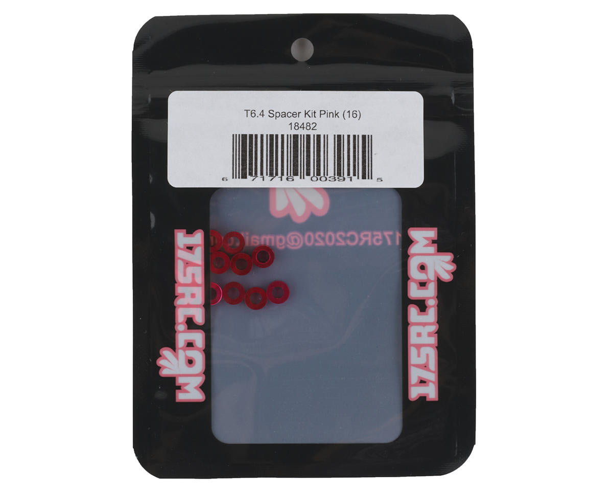 175RC T6.4 Spacer Kit (Pink) (16)