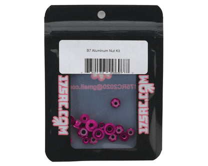 175RC RC10 B7 Aluminum Nuts Kit (Pink)