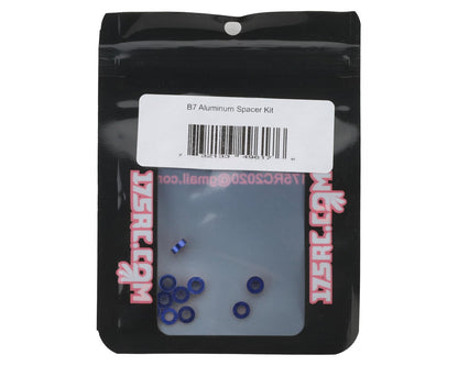 175RC RC10 B7 Aluminum Spacer Kit (Blue)