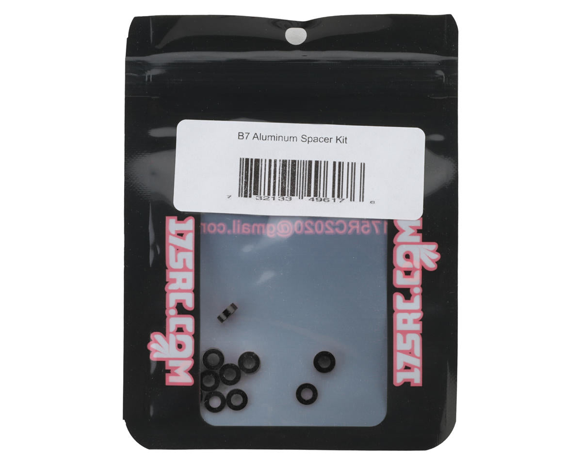 175RC RC10 B7 Aluminum Spacer Kit (Black)