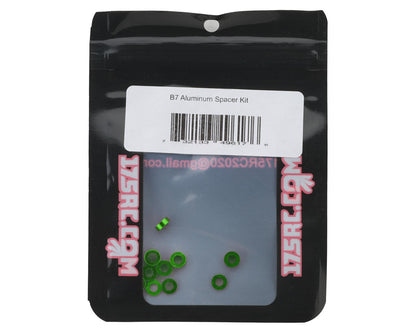 175RC RC10 B7 Aluminum Spacer Kit (Green)