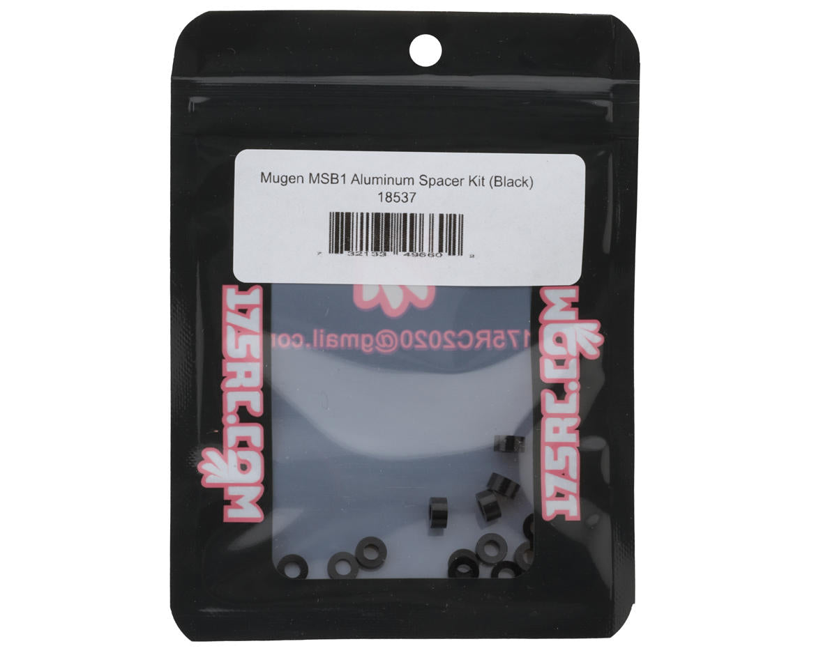 175RC Mugen MSB1 Aluminum Spacers Kit (Black)