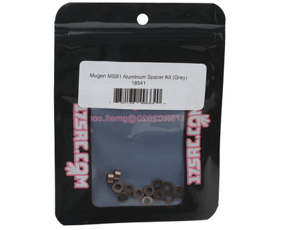 175RC Mugen MSB1 Aluminum Spacers Kit (Grey)