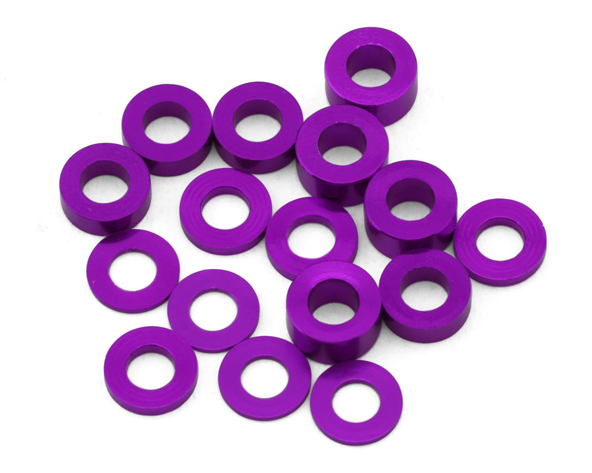 175RC Mugen MSB1 Aluminum Spacers Kit (Purple)