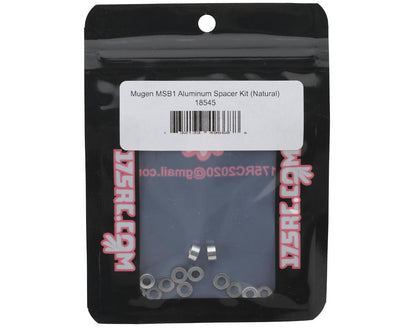 175RC Mugen MSB1 Aluminum Spacers Kit (Silver)