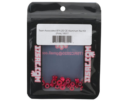 175RC Team Associated RC10B74.2D CE Aluminum Nuts Kit (Pink)