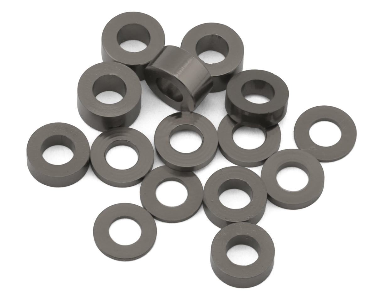 175RC Team Associated RC10B74.2D CE Aluminum Spacers Kit (Grey)