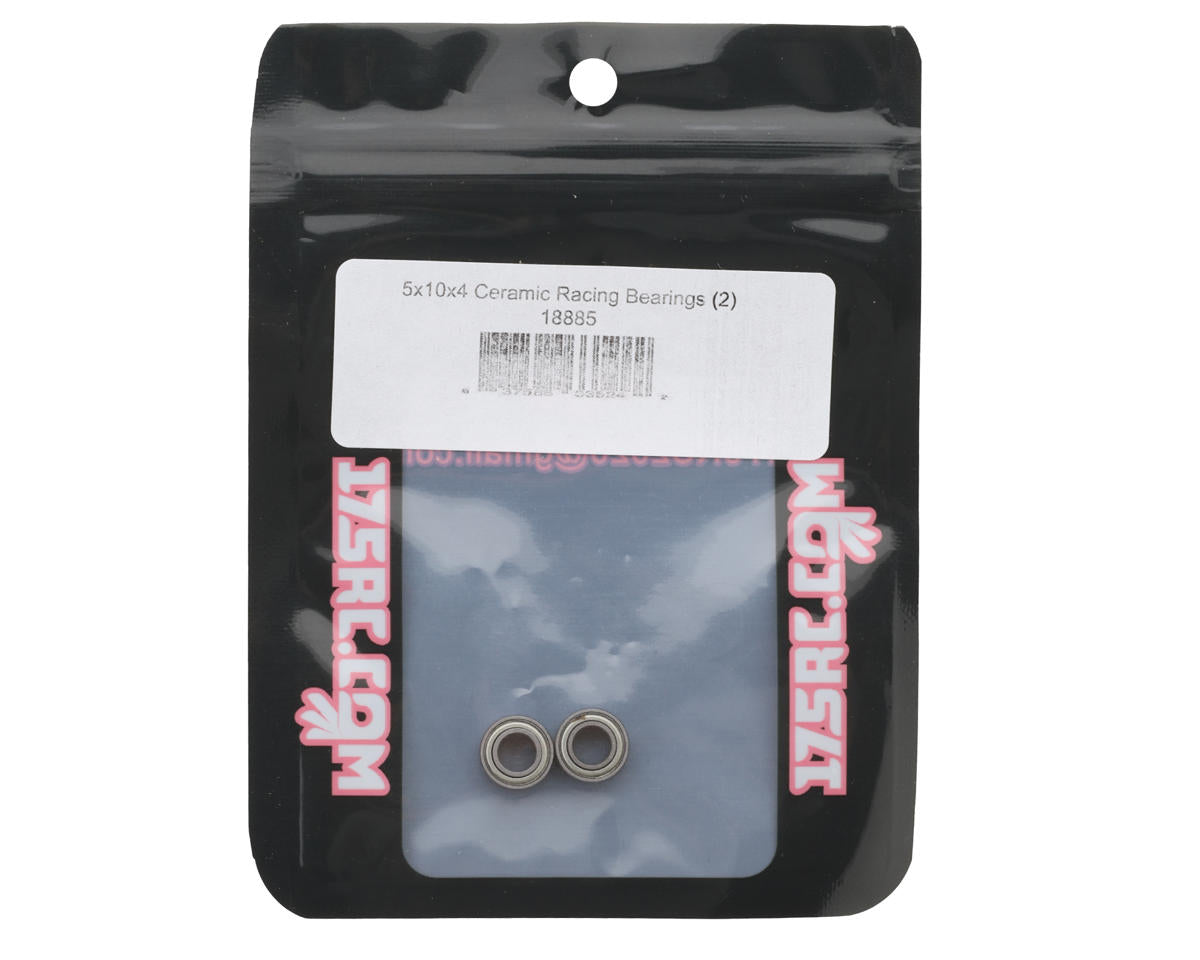 175RC 5x10x4mm Ceramic Racing Ball Bearings (2)
