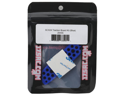 175RC SCX24 Traction Board Kit 1/24 Scale Accessory (Blue)