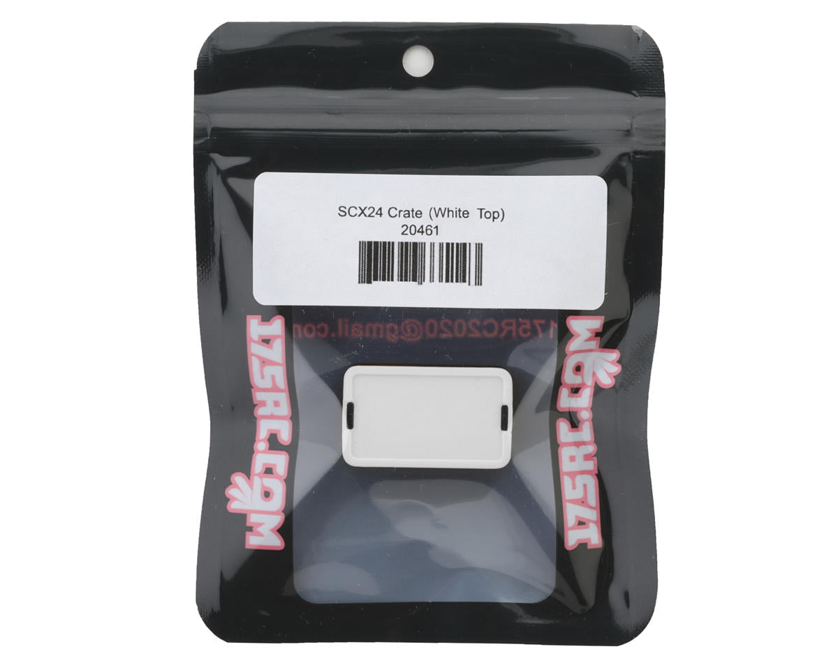 175RC SCX24 Crate 1/24 Scale Accessory (White Top)