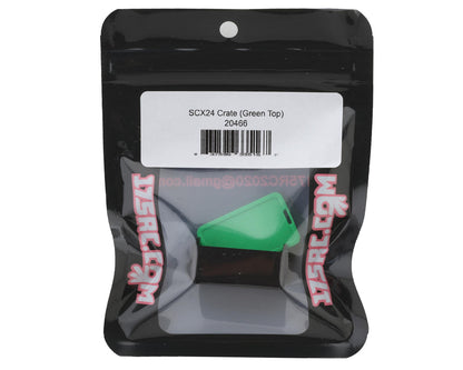 175RC SCX24 Crate 1/24 Scale Accessory (Green Top)