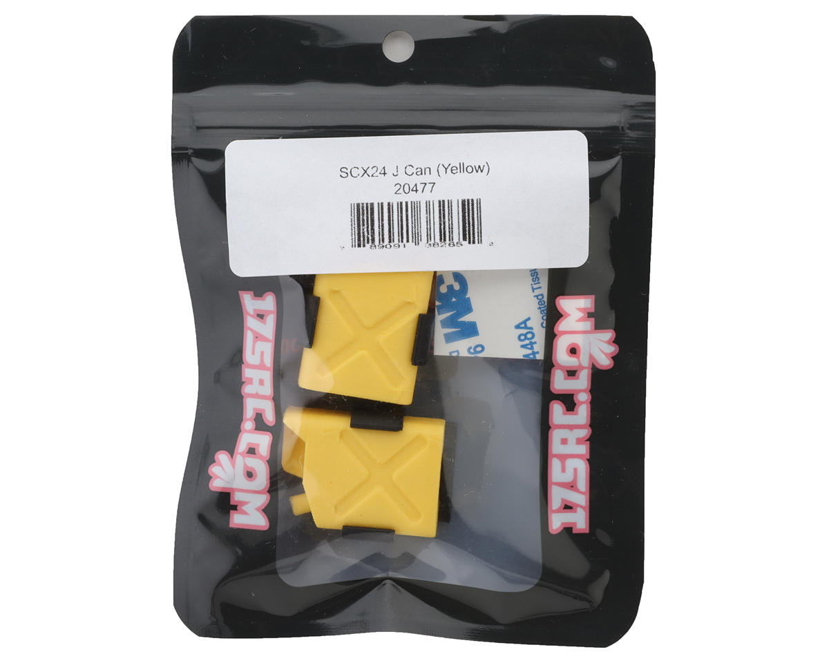 175RC SCX24 J Can 1/24 Scale Accessory (Yellow) (2)
